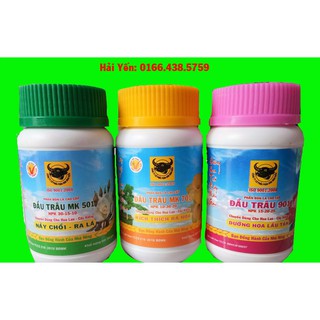 Phân bón lá  cao cấp Đầu Trâu dành cho hoa lan 501-701-901 100gr
