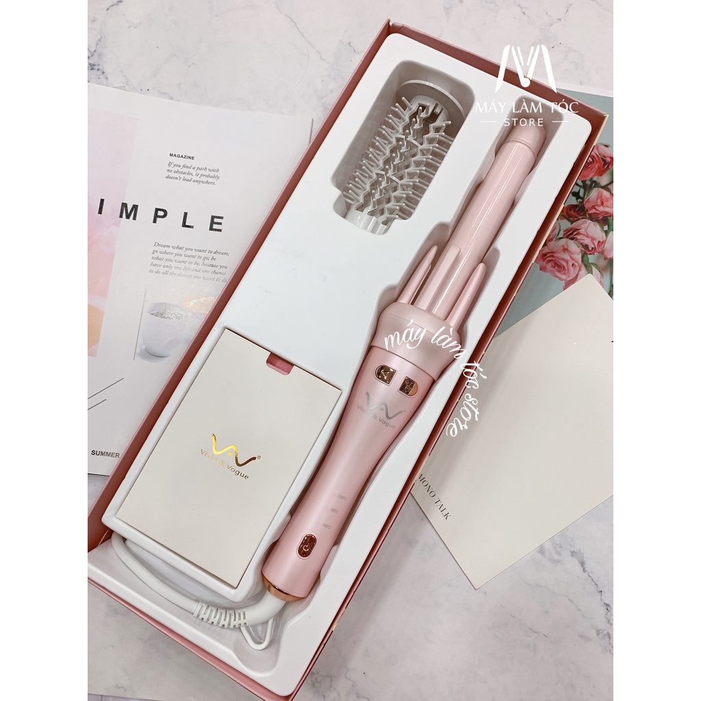 MÁY UỐN TÓC XOAY TỰ ĐỘNG VIVID&VOGUE MULTIFUNCTION
