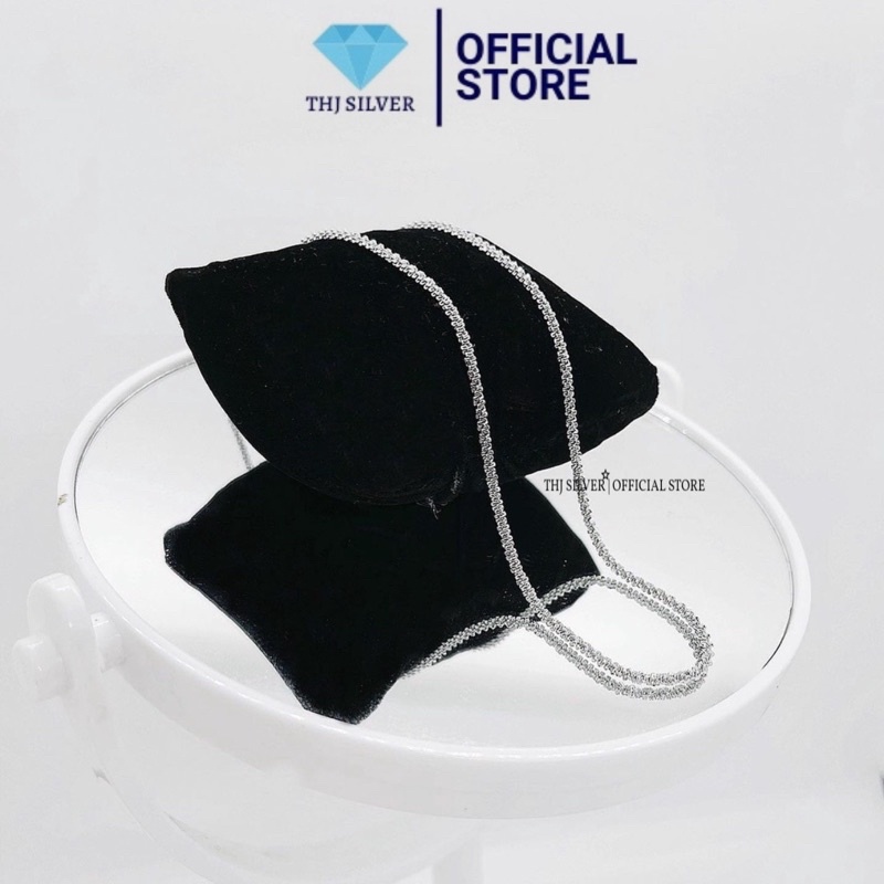 DÂY CHUYỀN XÙ CHUẨN BẠC TA NGUYÊN CHẤT-THJ SILVER