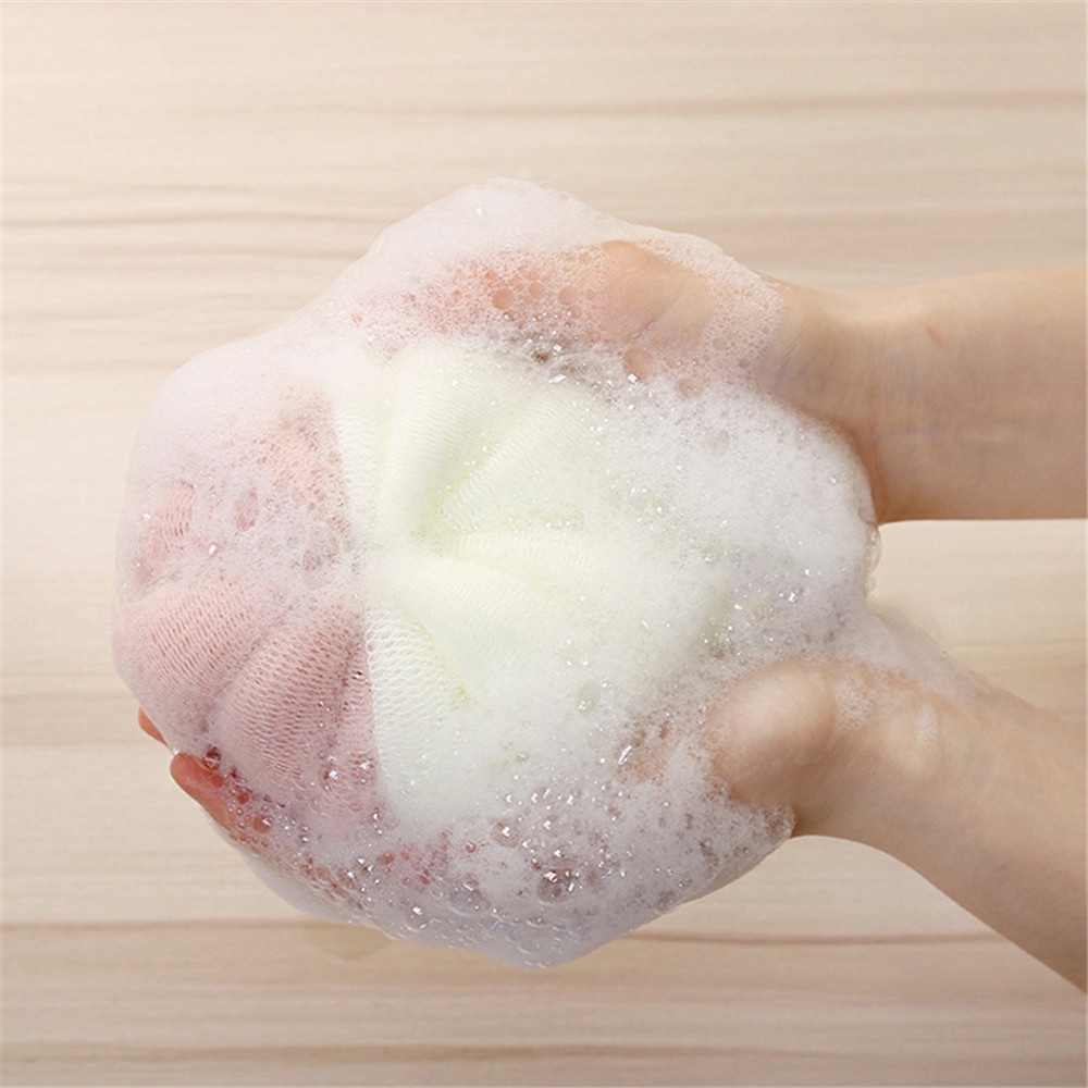 1 Bông Tắm Hai Màu Sắc Thân Thiện Với Da