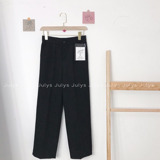 Quần ulzzang pants cúc trước (ảnh kèm video thật)