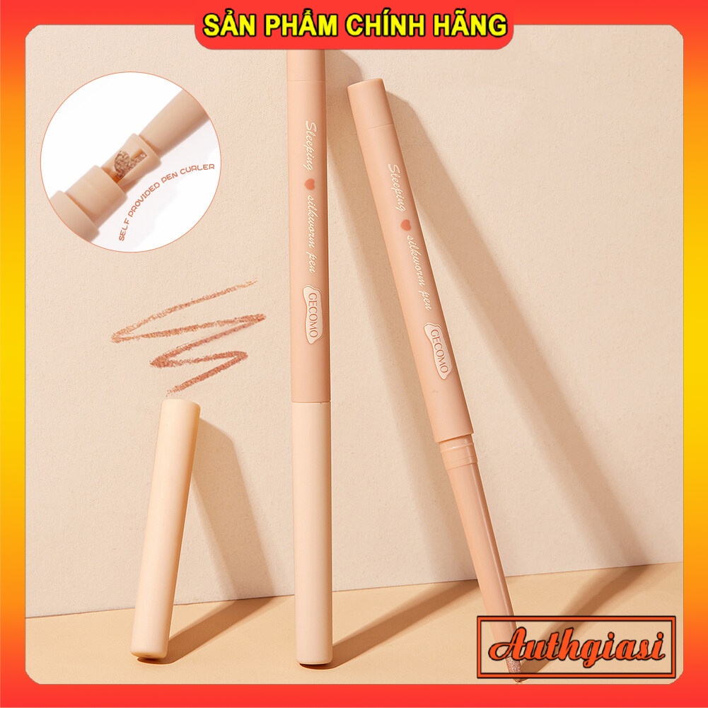 Chì kẻ Nhũ mắt Gecomo HOT HIT bắt sáng Bling kẻ viền và bọng mắt chống nước lâu trôi