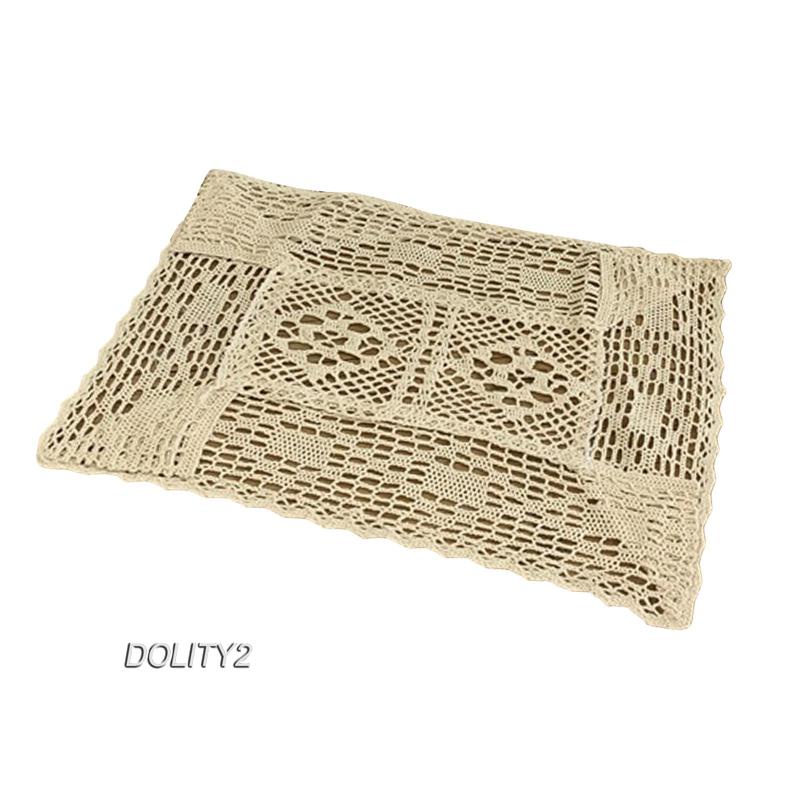 [Dolity2] Khăn Trải Bàn Cà Phê Ren Trang Trí Nhà Cửa