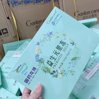 Thạch giảm cân giảm mỡ bụng PREBIOTIC JELLY Gonlon Carat 1 hộp 10 gói