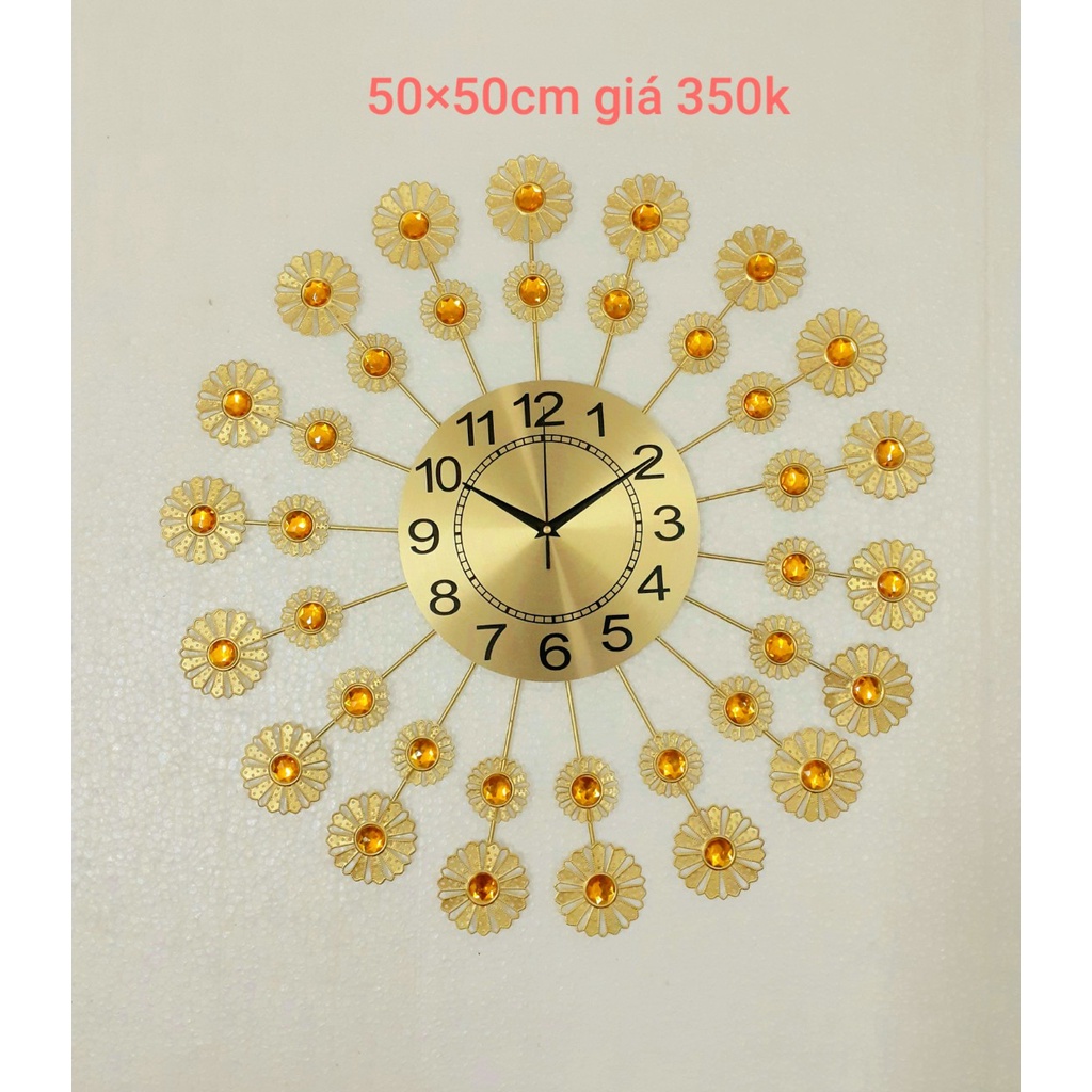 Đồng Hồ Treo Tường trang trí kim trôi  N3