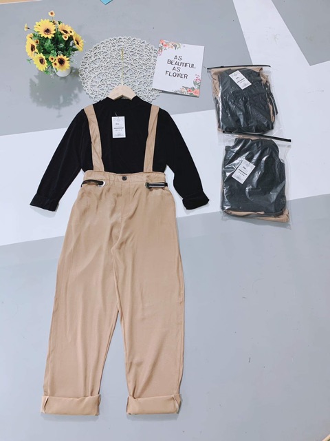 Sét yếm 2 món kèm thắt lưng 1111lt | BigBuy360 - bigbuy360.vn