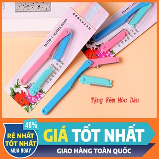 Bộ dao cạo tỉa lông mày -Tỉa Lông Mày Tóc Mái