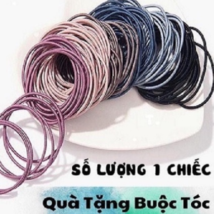 Quà Tặng Chun Buộc Tóc Dành Cho Khách Thích Bao Tay Chống Nắng Nam Nữ Dài Xỏ Hở Ngón