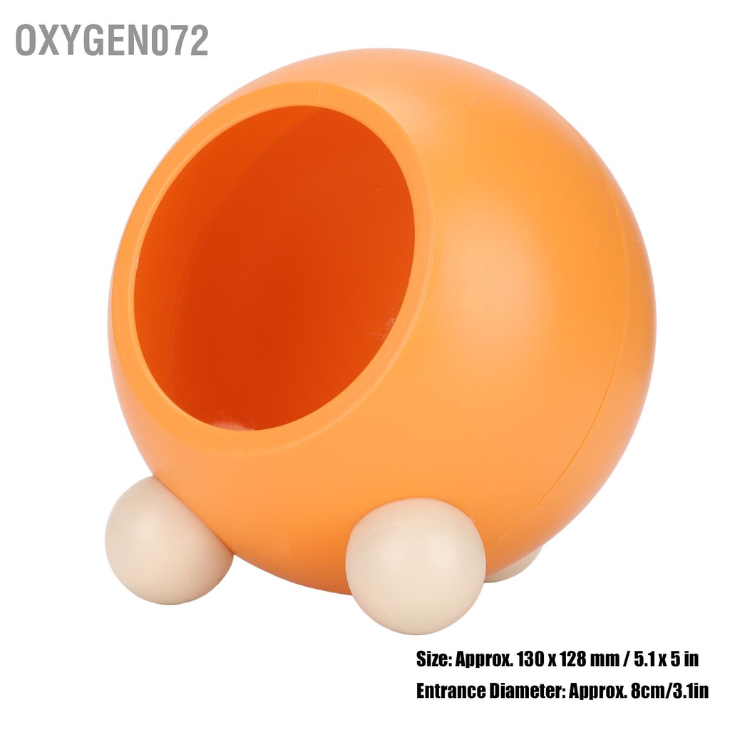 Oxygen072 Lồng chuột Hamster House Dễ thương Semi Kèm theo Không mùi Thoải mái Ngủ Nơi ẩn náu cho Gấu vàng