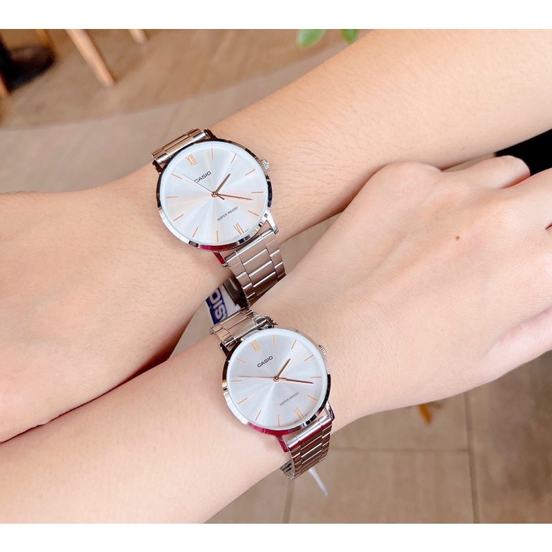 Đồng hồ nữ dây thép Casio LTP VT01D