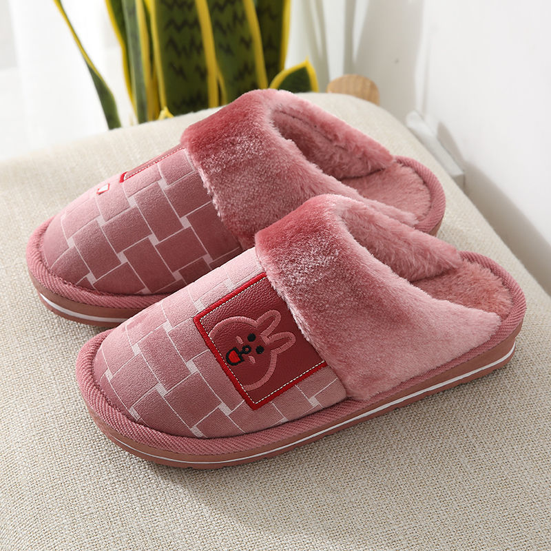 Dép bông đi trong nhà giữ ấm chân vào mùa đông xinh xắn | BigBuy360 - bigbuy360.vn