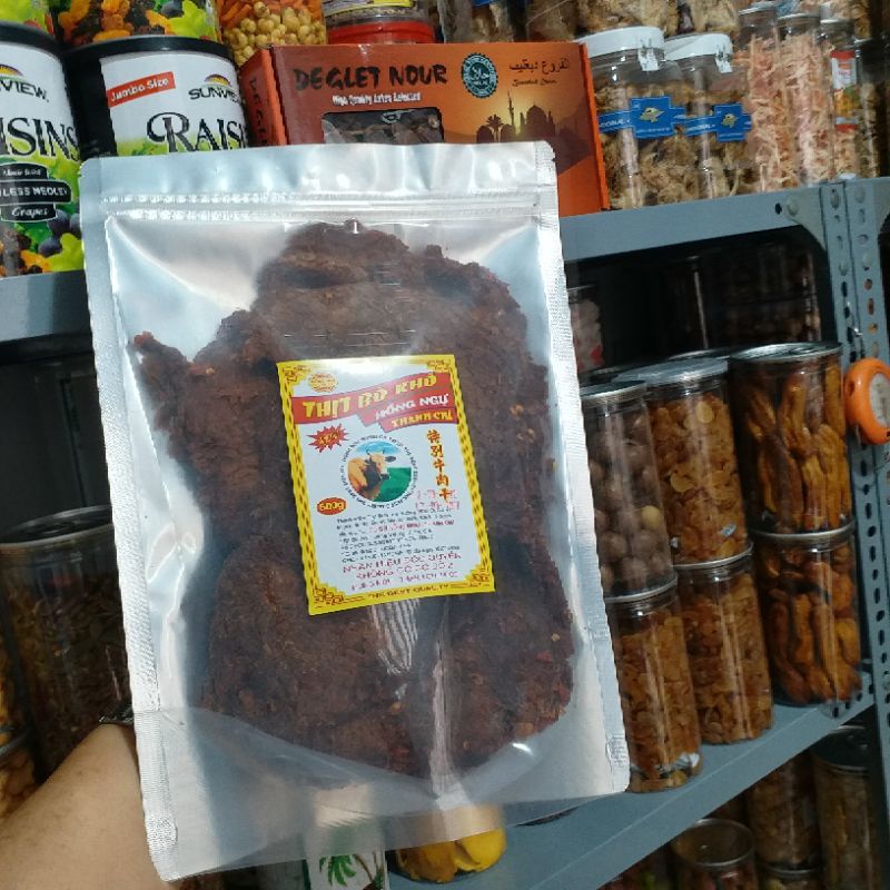 khô bò mềm Hồng Ngự (túi zip 250g)