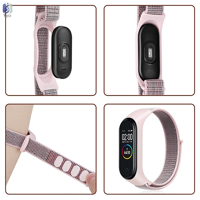 Dây Đeo Nylon Cho Đồng Hồ Thông Minh Xiaomi Mi Band 3 / 4 / 5