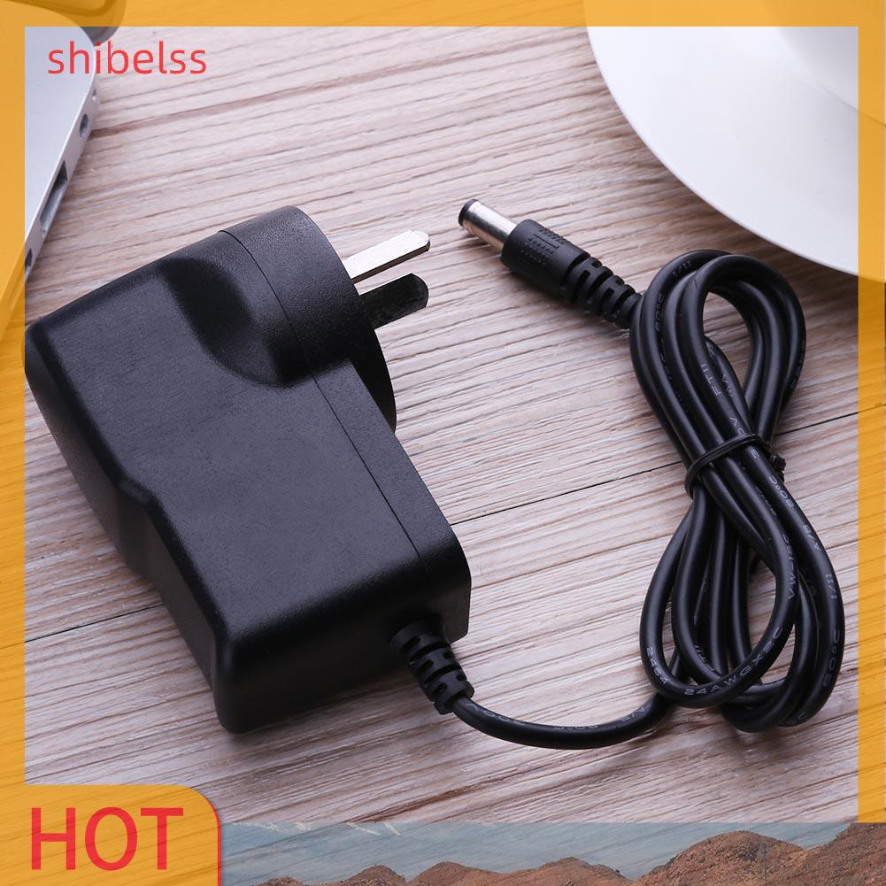 （ʚshibelss）9V 300mA AC to DC Power Adapter Converter 5.5*2.5mm Center Negative