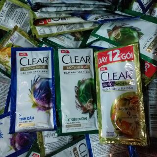 10 Dầu gội Clear thảo dược