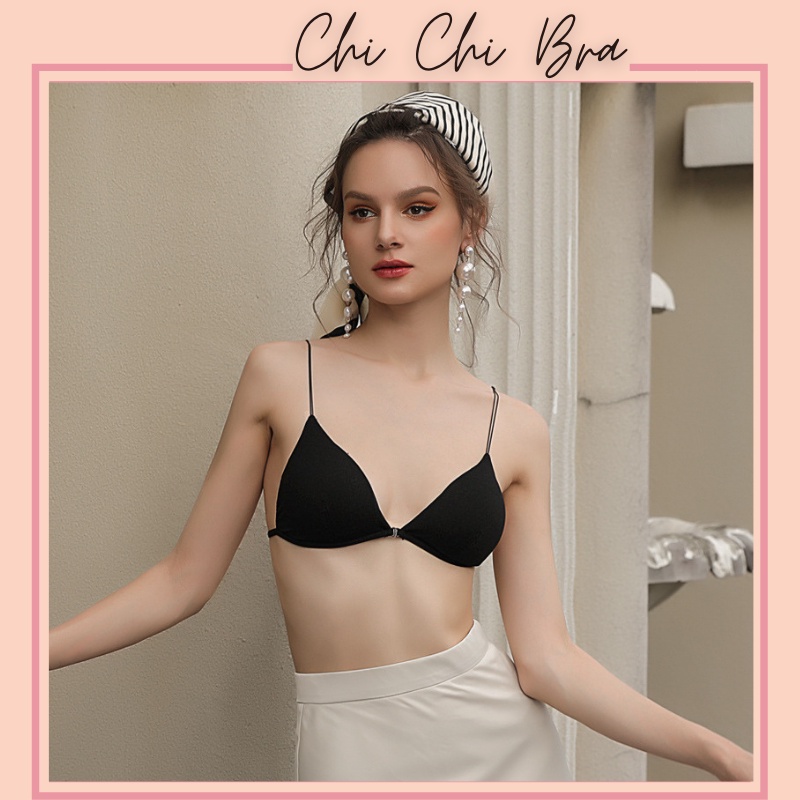 Áo bra cotton cài trước dây mảnh siêu mềm siêu mát mã 8010 | BigBuy360 - bigbuy360.vn