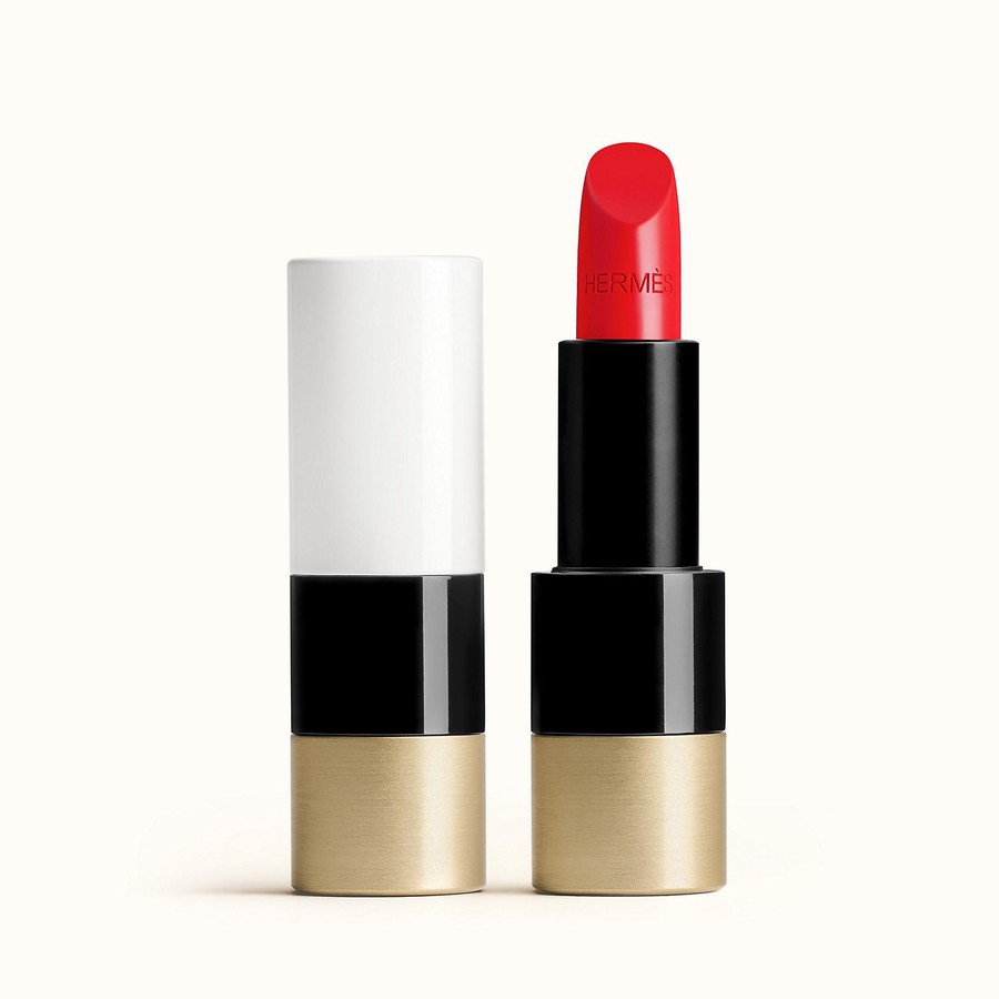 Son Rouge Hermes Satin Lipstick 64 - Rouge Casaque