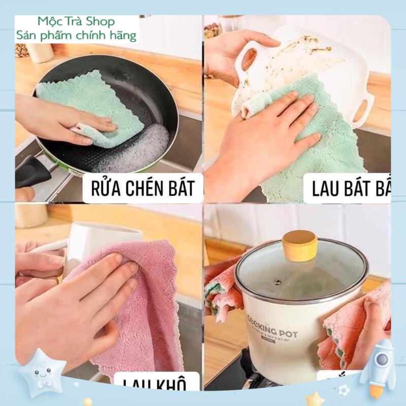 Khăn Lau Bếp Đa Năng 2 Mặt[Hàng loại 1] [BÁN LẺ GIÁ SỈ ]