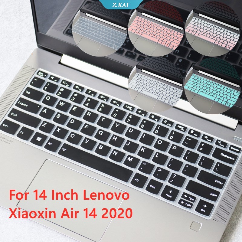 Miếng Dán Bảo Vệ Bàn Phím Bằng Silicon Chống Thấm Nước/Bụi Cho Laptop Lenovo Xiaoxin Air 14 2020 14 2020
