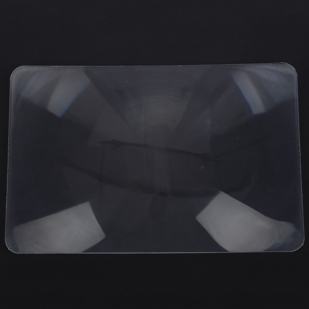 High Quality Magnifier Fresnel Lens Page 3x Magnifying Sheet 180x120x0.5mm ZJV