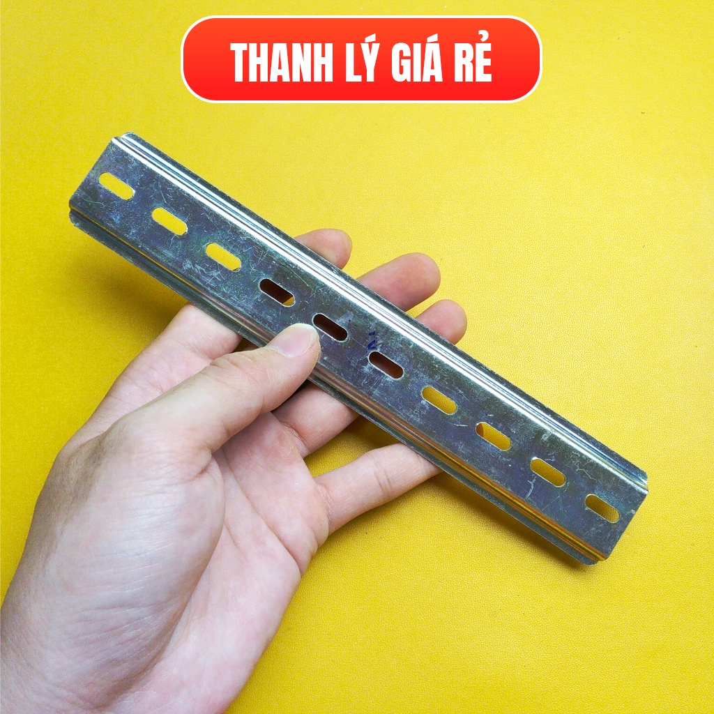 [THANH LÝ] Thanh ray cài thiết bị tủ điện 20cm-35mm