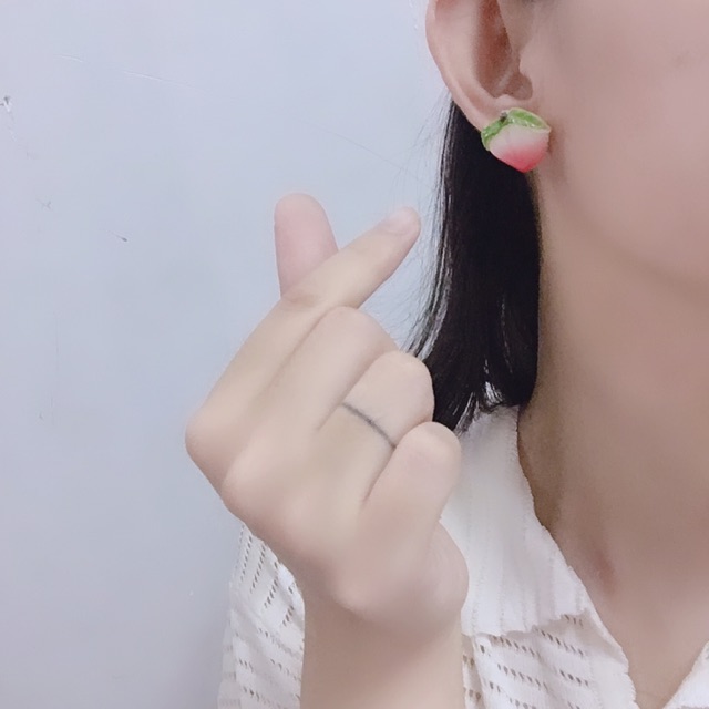 BÔNG TAI TRÁI CÂY CỰC YÊU ẢNH THẬT