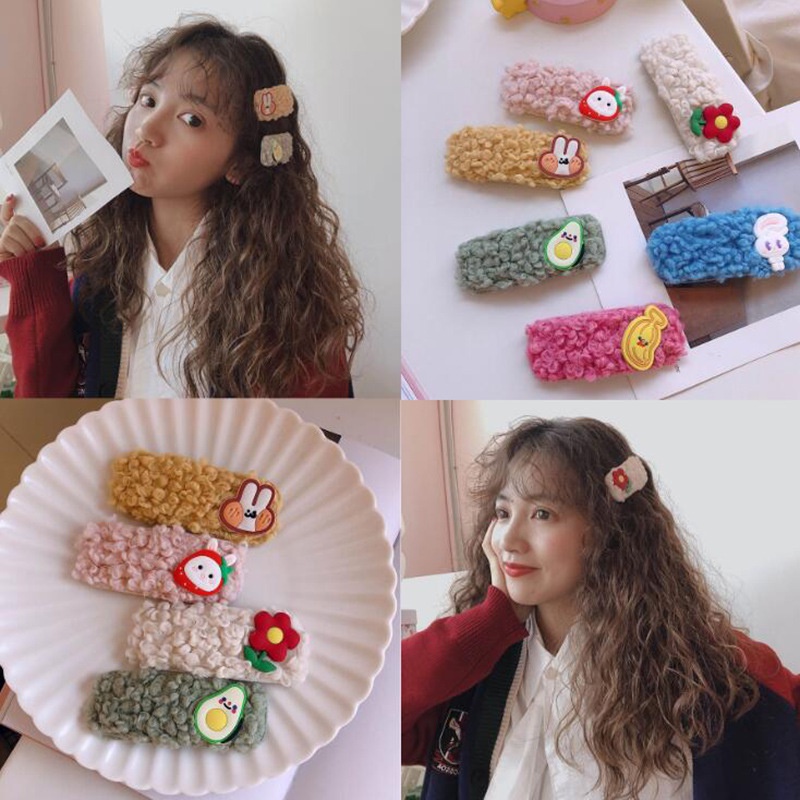 Kẹp Tóc Hoa Đầy Màu Sắc Dễ Thương Cho Bé Gái JP6