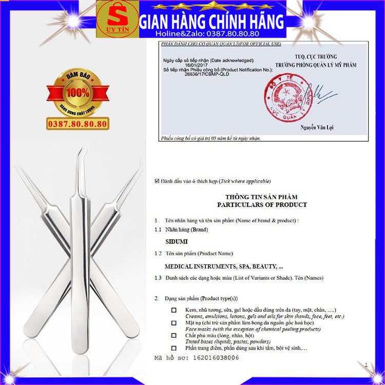 Bộ 3 cây nhíp gắp mụn đầu đen lấy mụn cám ẩn bọc cao cấp xịn Sidumi hàn quốc gắn nối mi giả gắp linh kiện đầu cong thẳng