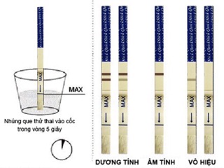 QUE THỬ THAI NHANH QUICKSTICK USA (1 CÁI/HỘP)
