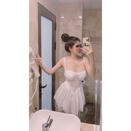 Váy 2s ren cup ngực siêu tôn dáng