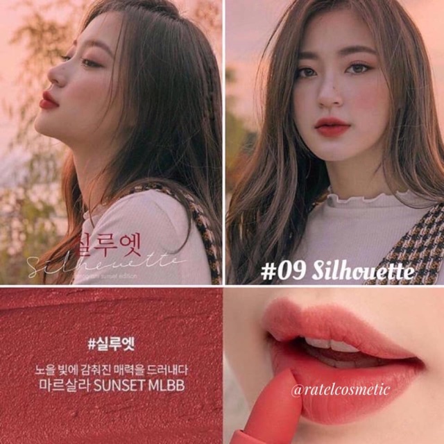 Son thỏi ROMAND ZERO GRAM SUNSET EDITION