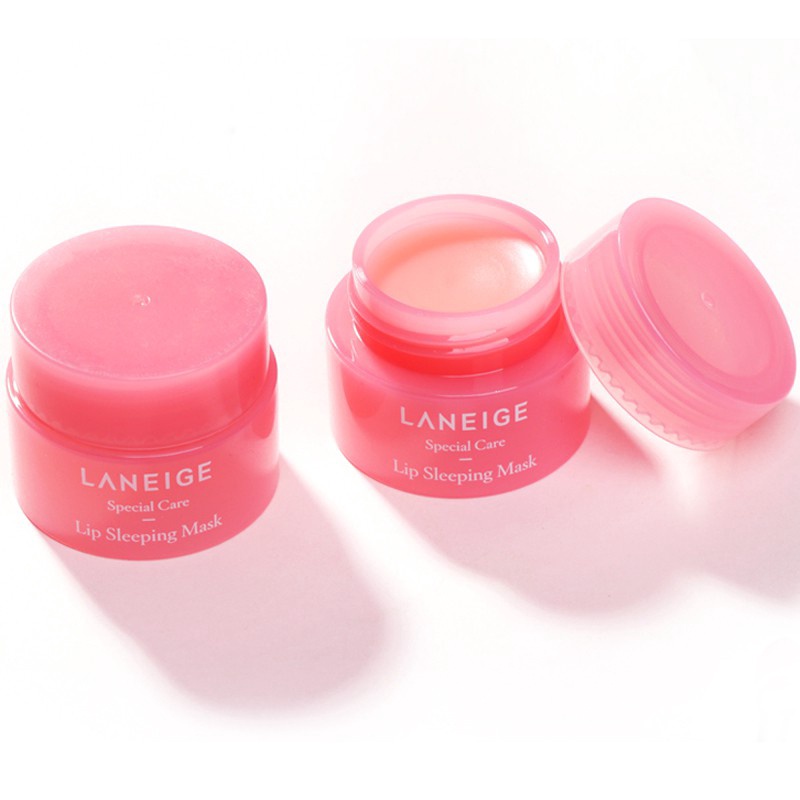 Mặt nạ ngủ môi Mặt nạ ngủ dưỡng ẩm Tẩy trắng môi Chăm sóc môi Vitamin E Moisturizing Color Color Lipstick
