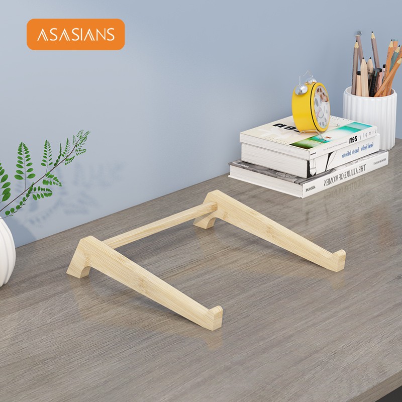 Giá Đỡ Máy Tính Xách Tay Asasians Bằng Gỗ 12-17.6inch