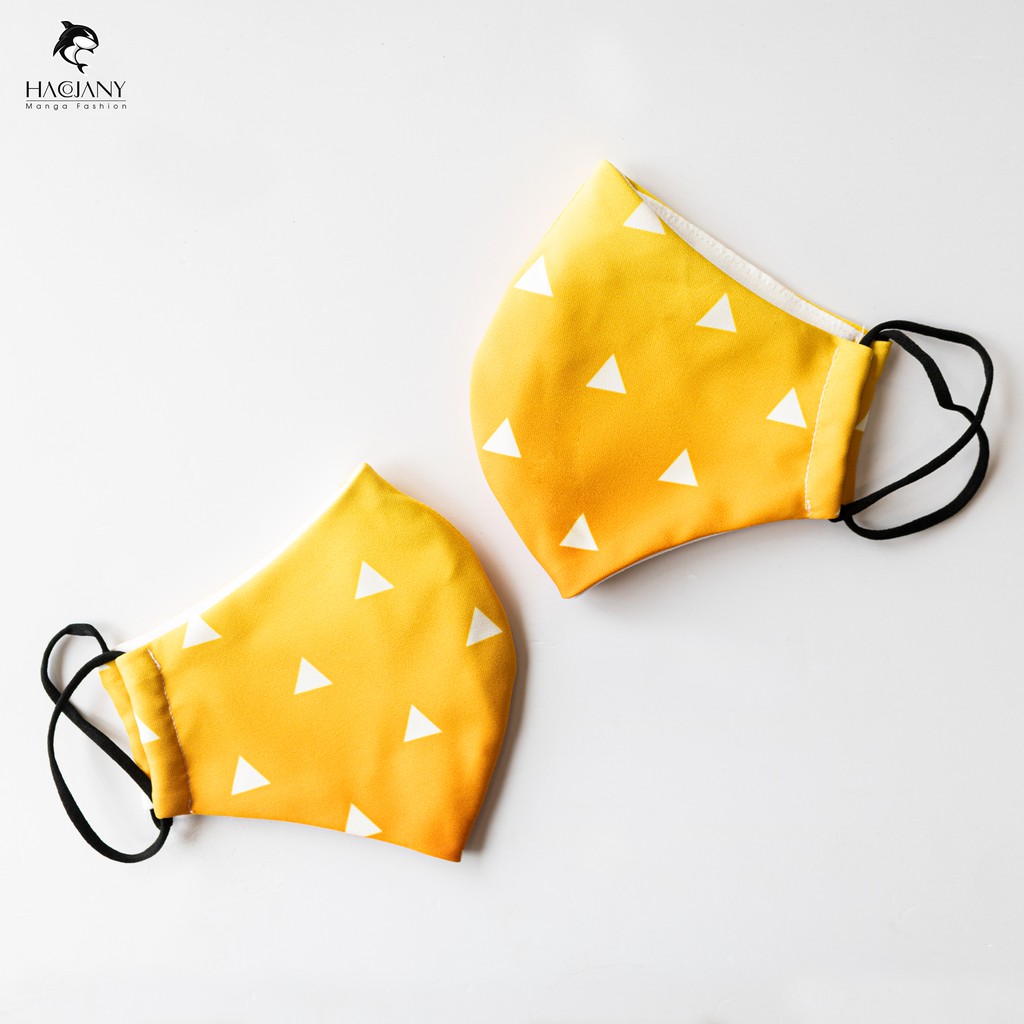 Khẩu trang vải in hình Anime ❤ Hacojany ❤ Khẩu trang vải 2 lớp ❤ Freesize nam nữ | BigBuy360 - bigbuy360.vn