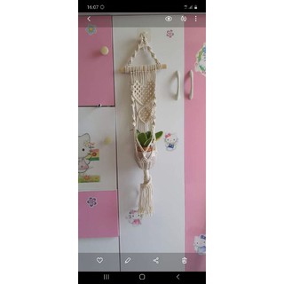 Dây treo chậu macarame