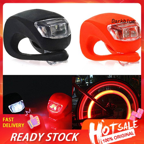 2 Đèn Pha Xe Đạp Silicon