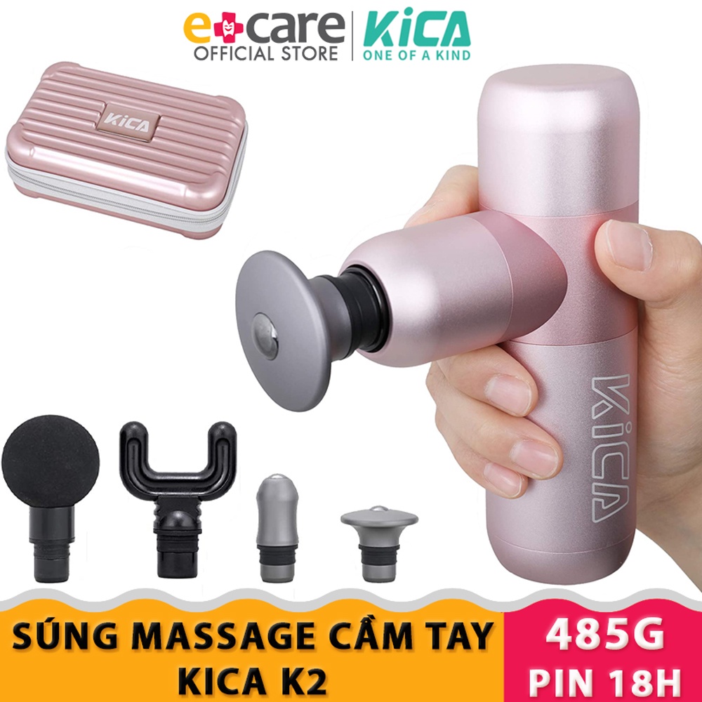 Súng Massage Cầm Tay Đa Năng Cao Cấp KICA K2 - Massage Gun KICA K2