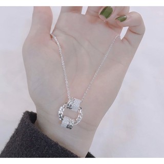 DÂY CHUYỀN NOEL BẠC MẶT Ý