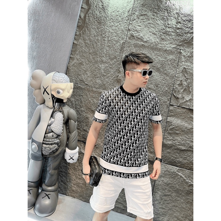 (HCM) ÁO THUN NAM TAY NGẮN CỔ TRÒN LOGO IN CHỮ CỰC XỊN - THỜI TRANG LUXURY HOT TREND CHO CÁC ANH EM KME FASHION