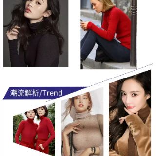 Áo len cao cổ nữ ( hàng quảng châu cao cấp)