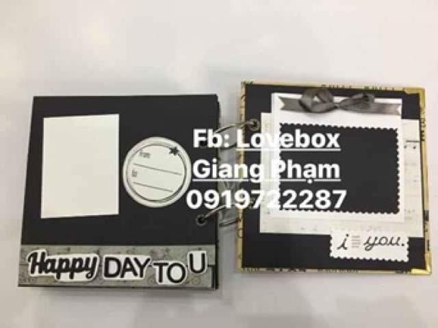 Scrapbook đen trắng ko kèm ảnh | BigBuy360 - bigbuy360.vn