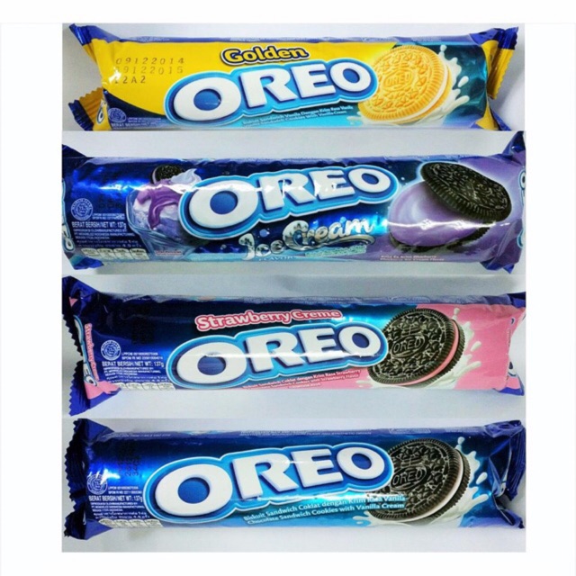 Thùng 24 Thỏi Bánh Kem OREO Vị Tự Trọn 137gr