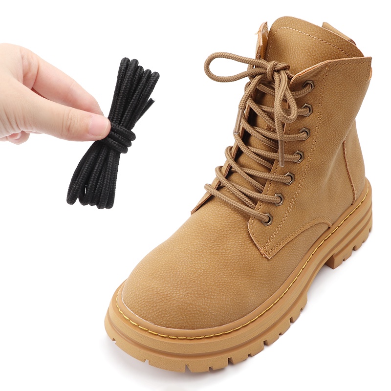 1 Cặp Dây Giày Tròn Bằng Vải Oxford 120cm / 150cm