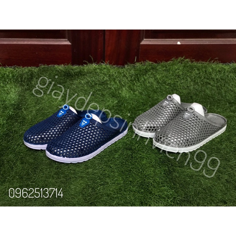 sục lỗ nhựa đi mưa siêu bền với êm . rất thoáng ( có các size từ 36-44. )