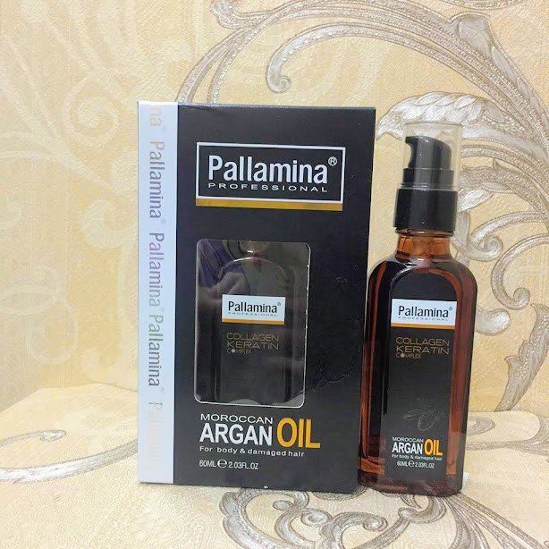 TINH DẦU ARGAN OIL PALLAMINA DƯỠNG BÓNG MỀM 60ML