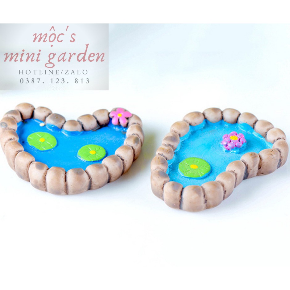 Hồ Sen | Tiểu Cảnh Terrarium | EC744 || Mocminigarden