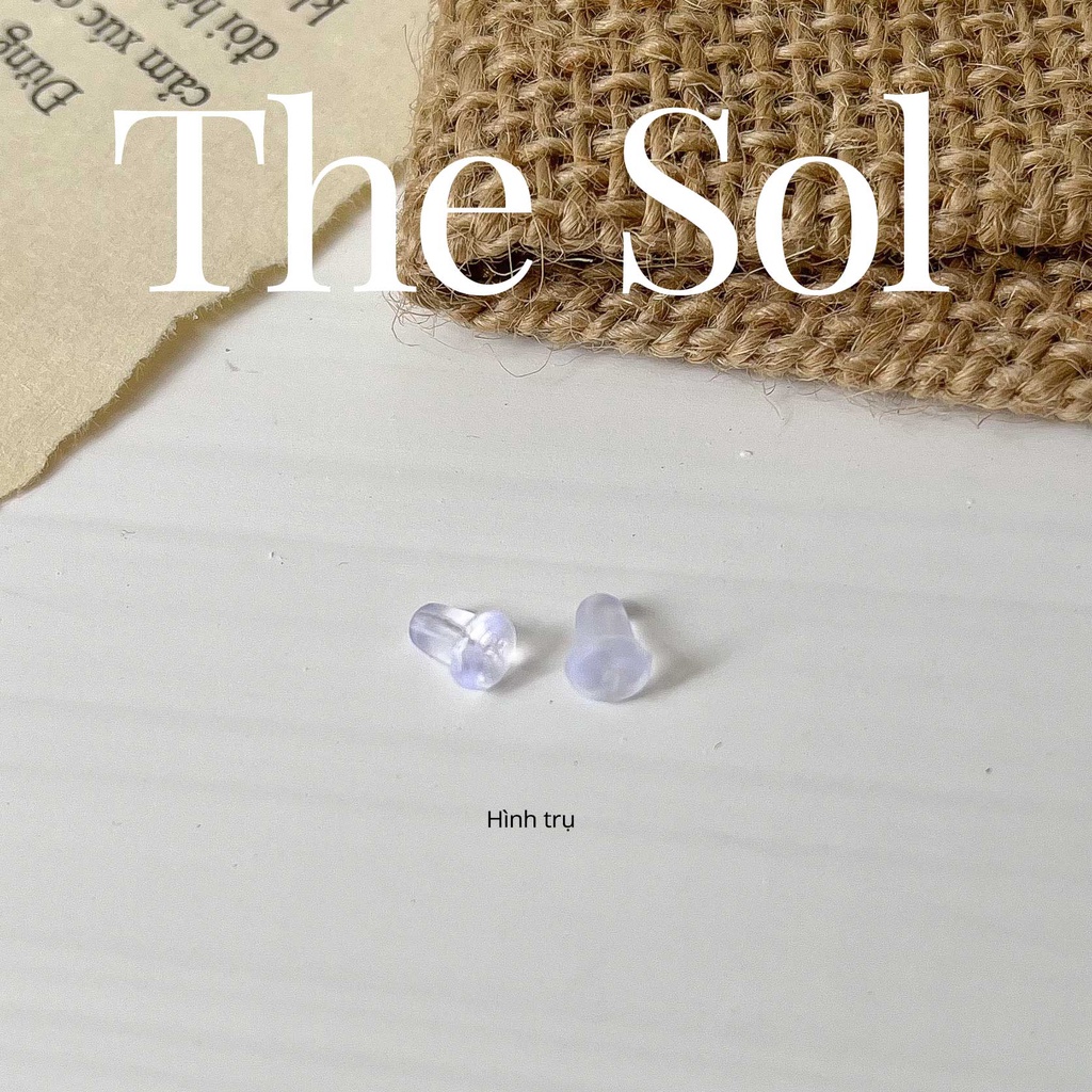 Chốt Khuyên Silicone, Nút Cao Su Chốt Khuyên Tai