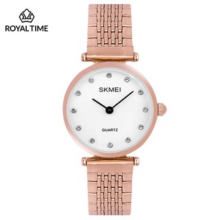 [Tặng vòng tay]Đồng hồ nữ SKMEI chính hãng SK1223 dây thép không gỉ