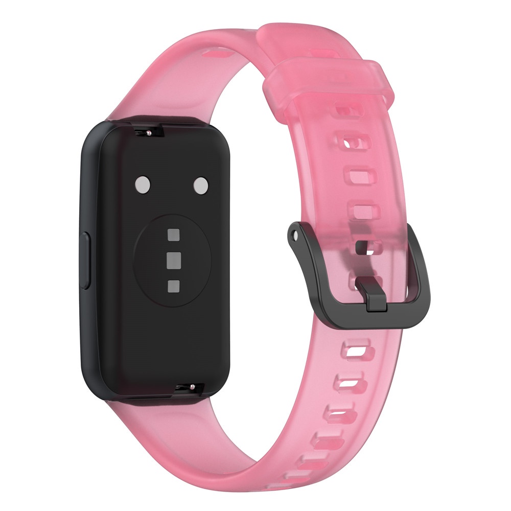 Silicone Dây Đeo Silicon Trong Suốt Cho Đồng Hồ Huawei Band 7 6 / Honor Band 6