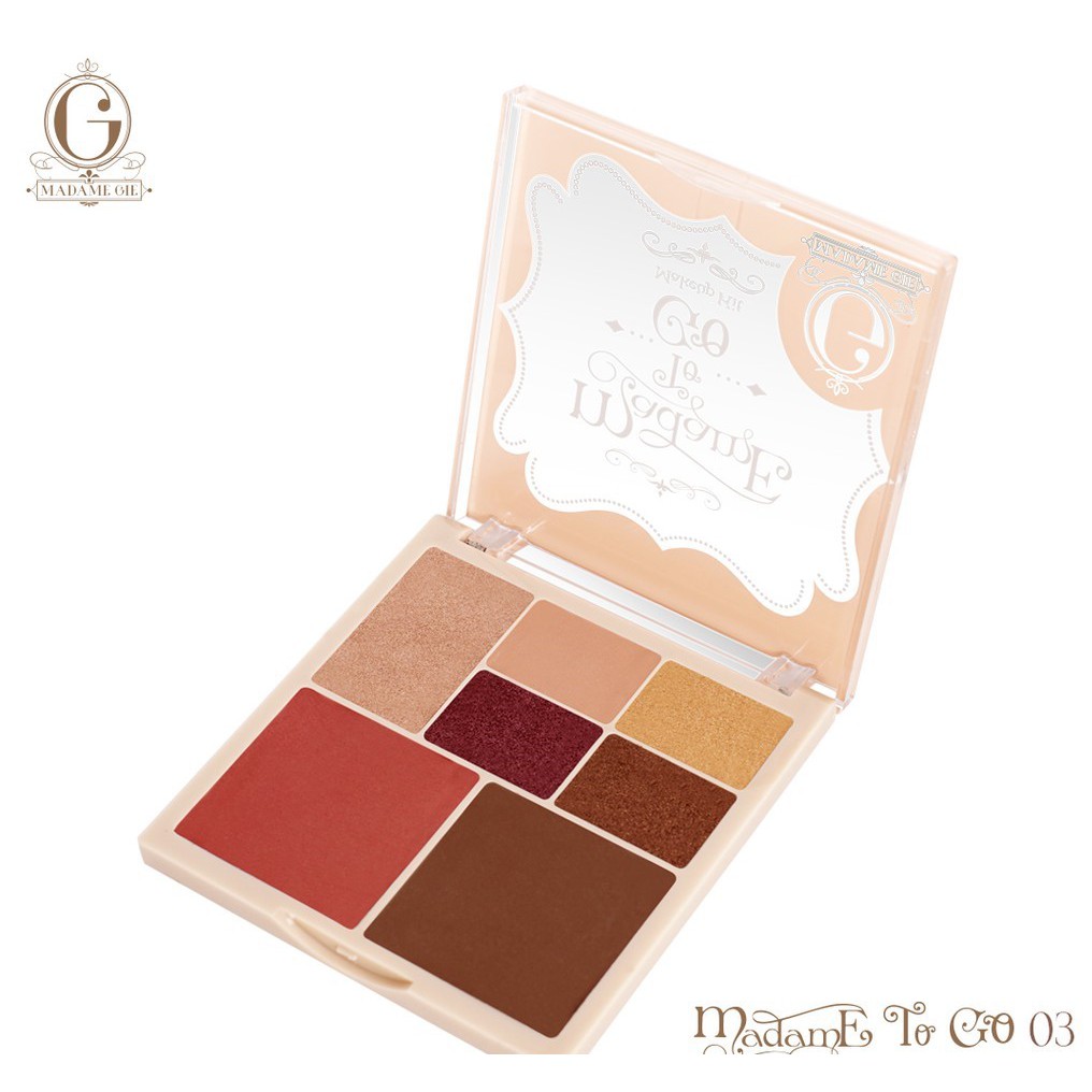 (hàng Mới Về) Bảng Phấn Trang Điểm Madame Gie Madame To Go | BigBuy360 - bigbuy360.vn